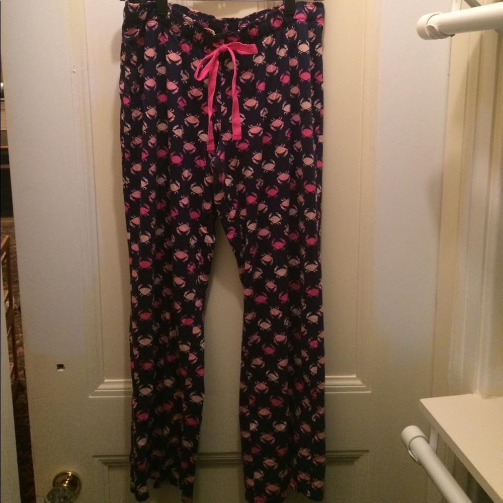 Crab Print Pajama Pants