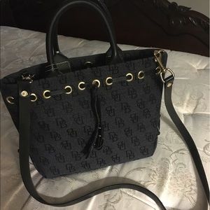 Brand new no tag Black Dooney & Bourke tote