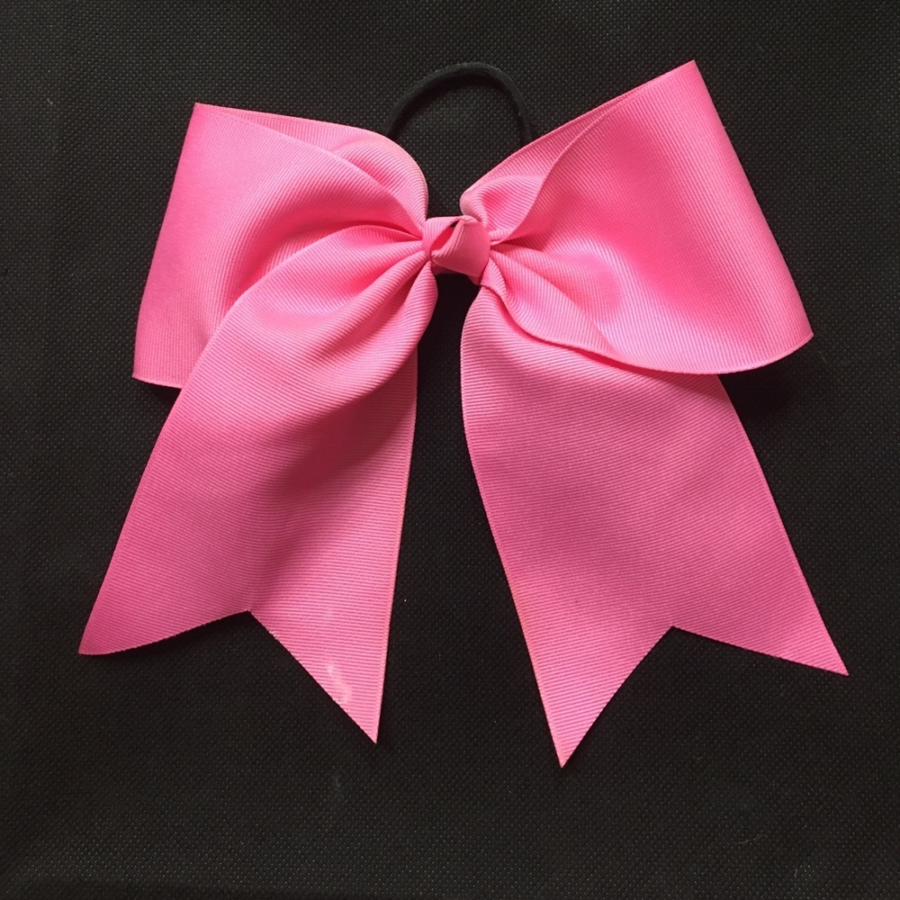Pink Cheer Bow