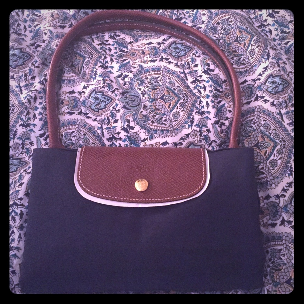 NEVER USED Longchamp Tote Bag in Navy