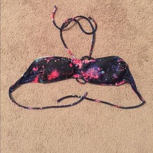 $3 paint splatter/galaxy Bikini top