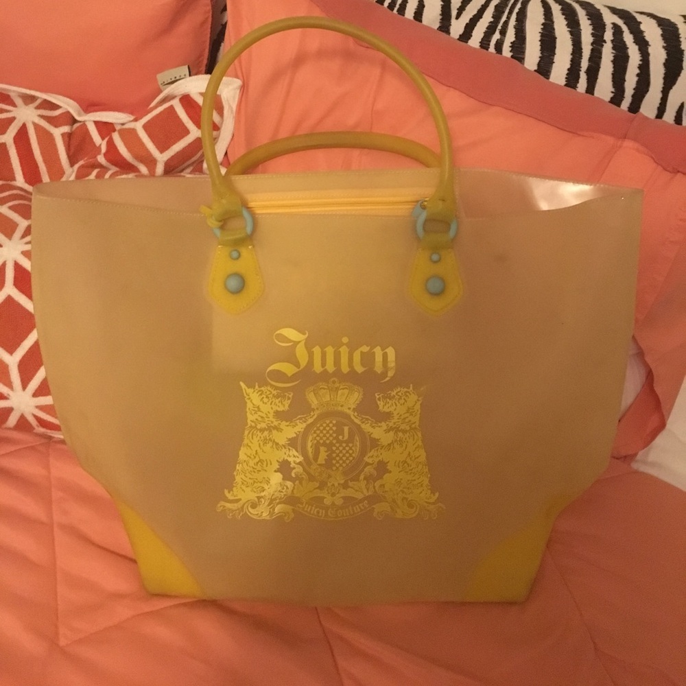 SOLD!!! Large Juicy Couture beach bag ..Authentic