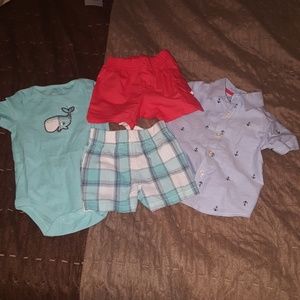2 six month boy sets