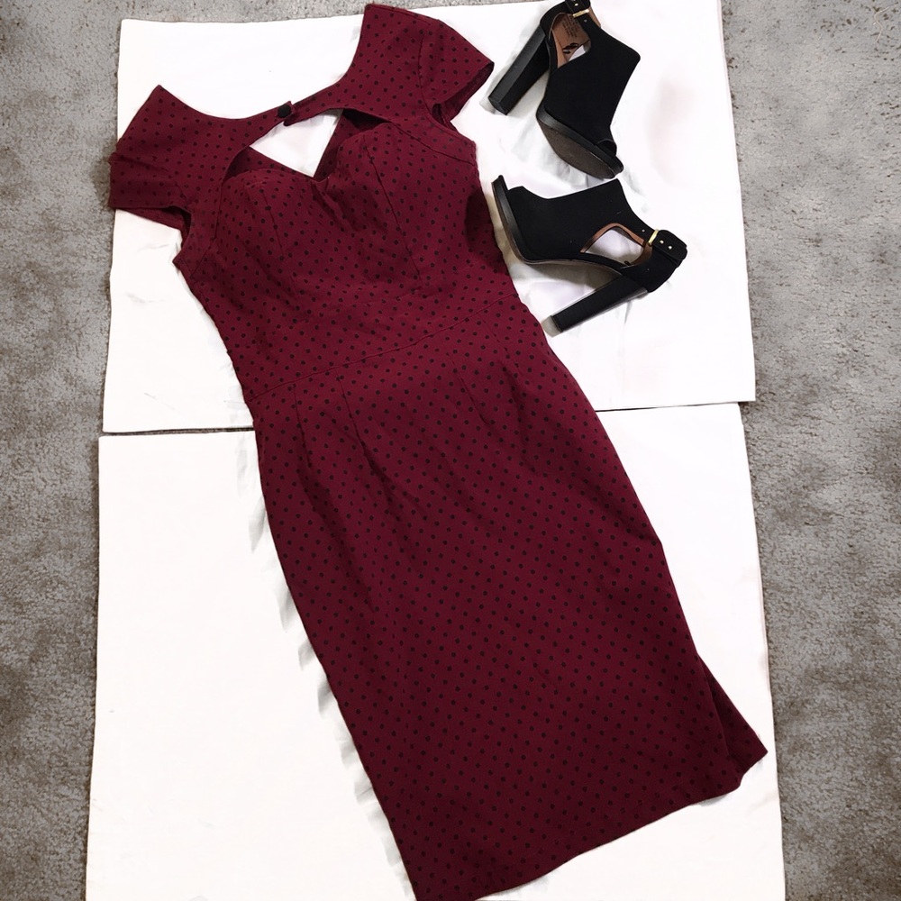 Vintage Polka dot pin up dress 👗