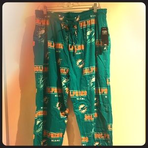 BRAND NEW NFL Dolphins Pajama Pants