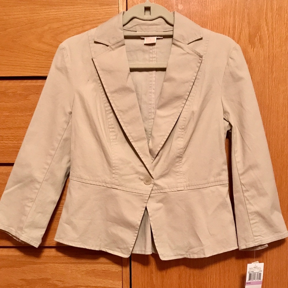 *NWT* Michael Kors Chino Blazer