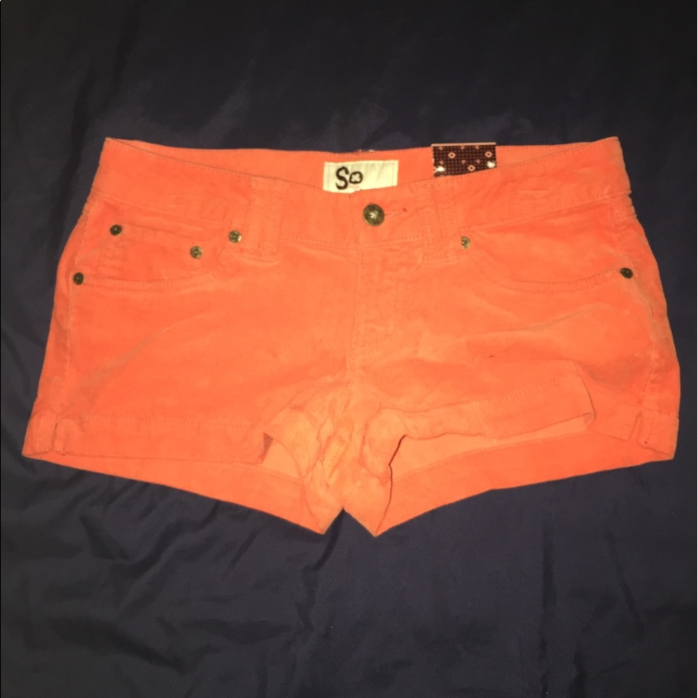 SO corduroy shorts