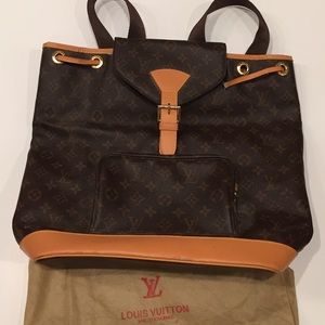 Louis Vuitton Malletiera Paris Mono Backpack  🎒