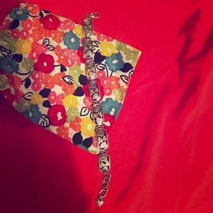 Brighton Silver Heart Bracelet