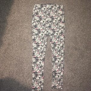 Floral leggings