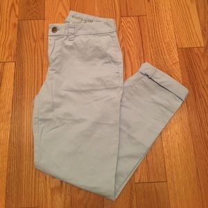 00 GAP Light Blue Broken-In Straight Khakis
