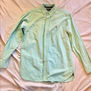 Men's Ralph Lauren Pastel LS Sport Shirt - M