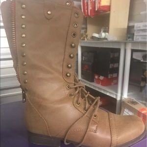 Madden Girl combat boots
