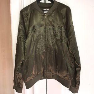 Standard Issue Olive Bomber jacket size M