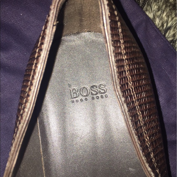 Hugo Boss Leather Loafers main image 4