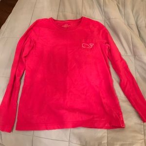 Pink Vineyard Vines Tee