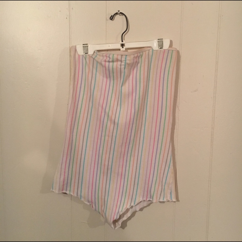 Extremely rare strapless pastel bodysuit