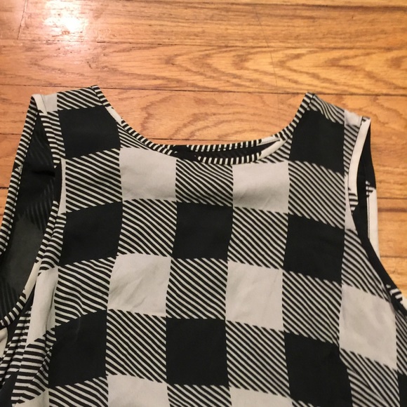 Rag & Bone green/white silk sleeveless shirt - XS - Picture 4 of 4