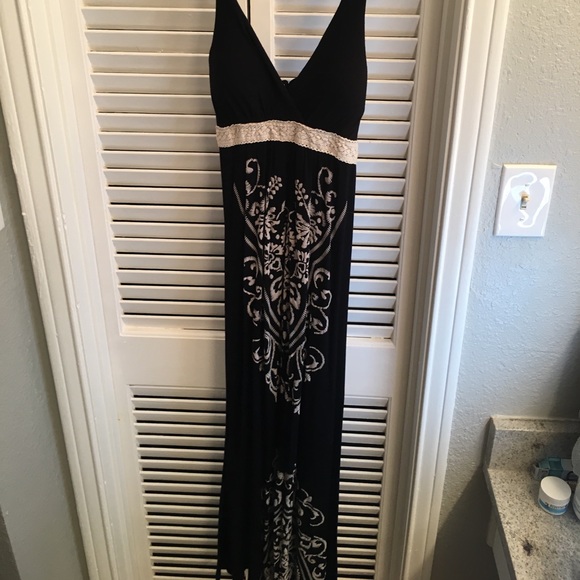 Black maxi dress - Picture 3 of 3
