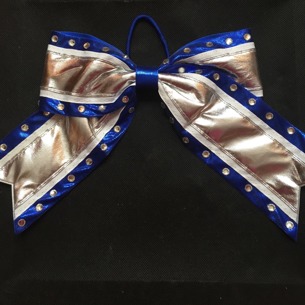 Rhinestone Cheer Bow