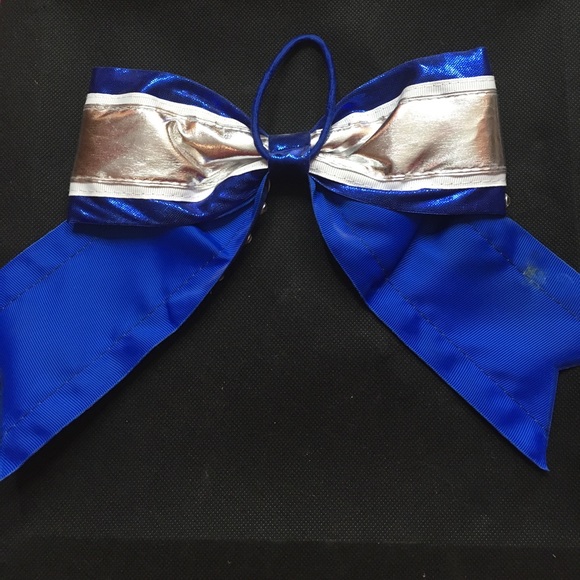 Rhinestone Cheer Bow - Picture 2 of 2