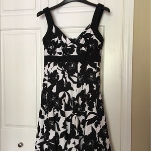 WHBM floral print dress