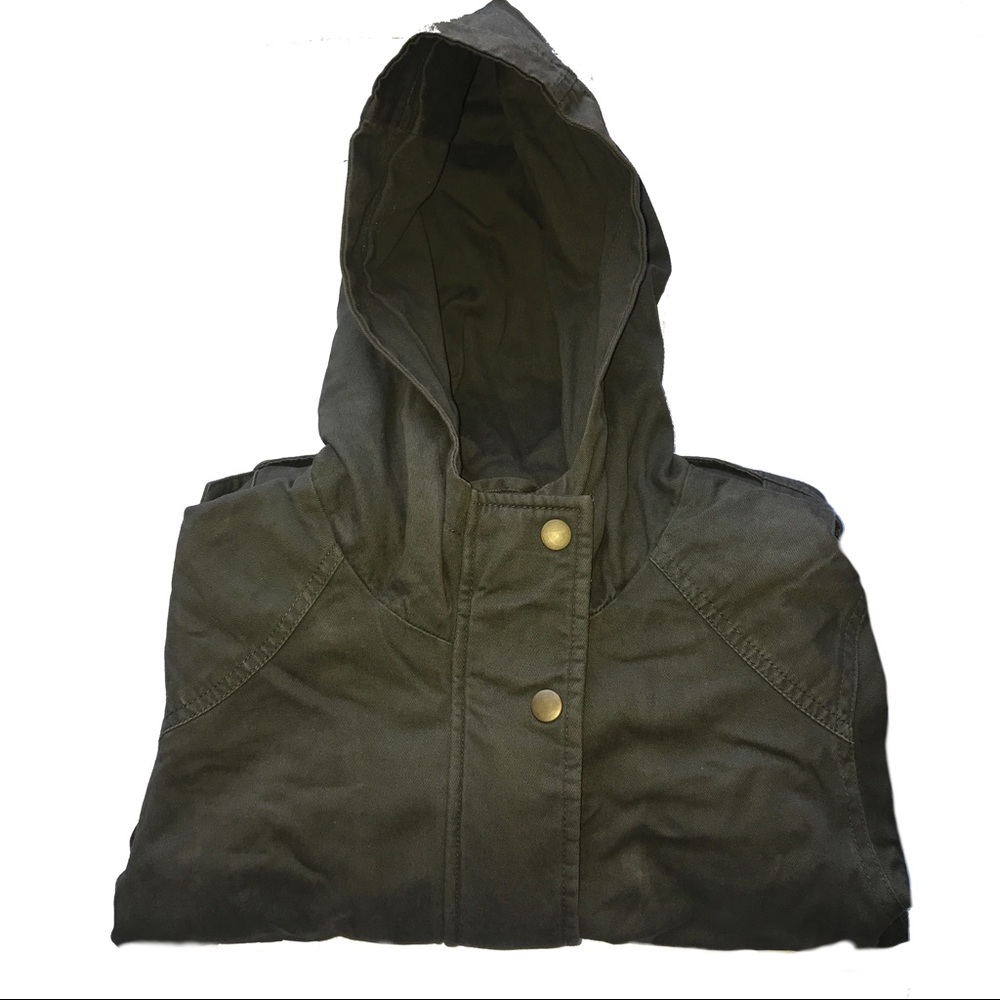 Women's Army Green Parka