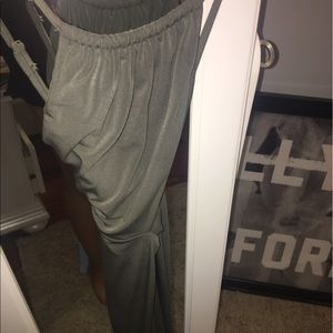 Nookie disco dolls maxi dress bodycon olive