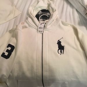 Polo Ralph Lauren Zip up Hoodie NWT