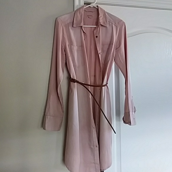 Shirt dress w belt - Picture 1 of 1