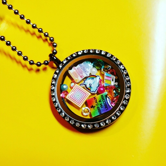 LuLaRoe Unicorn Hunter Custom Handmade Locket - Picture 1 of 1