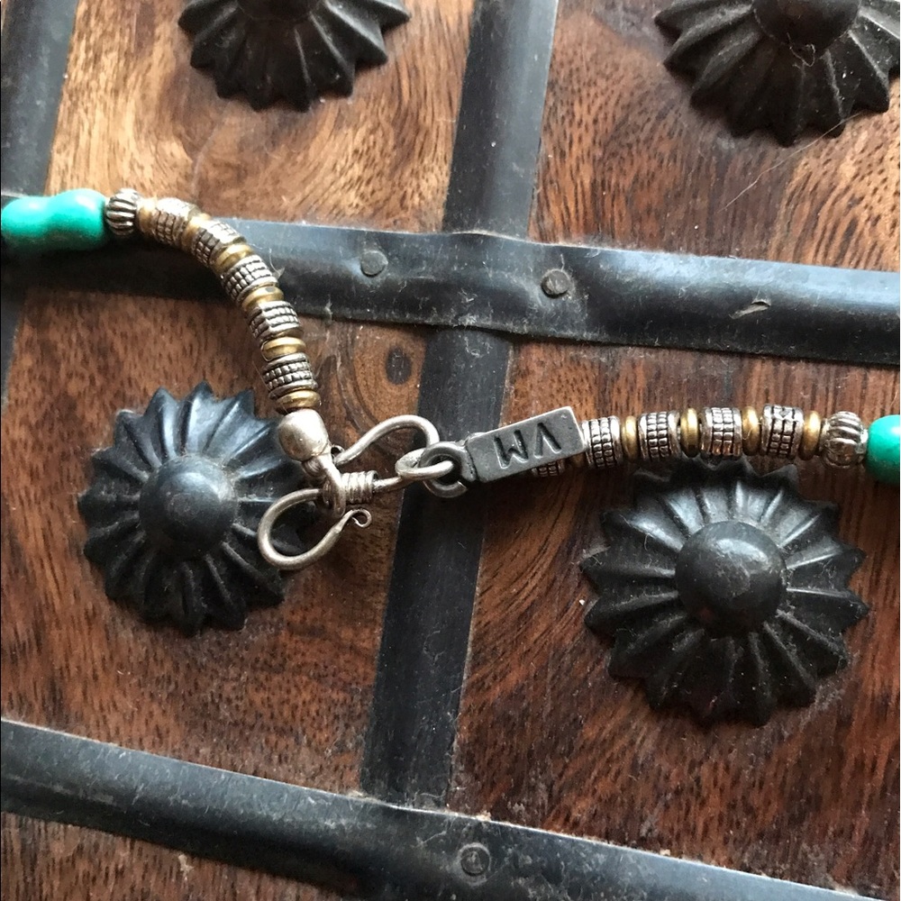Vanessa Mooney Bib Style Turquoise Necklace - Picture 4 of 4