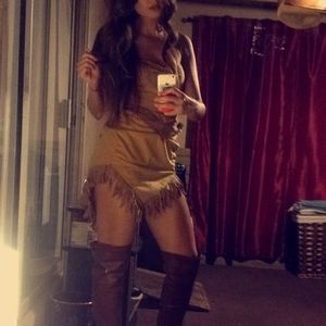 Hang Made Pocahontas Dress/Costume