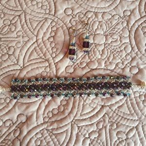 Earring Bracelet Set