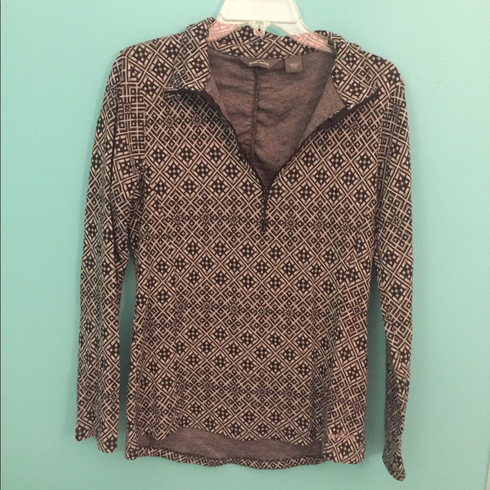 Eddie Bauer zip up pullover.