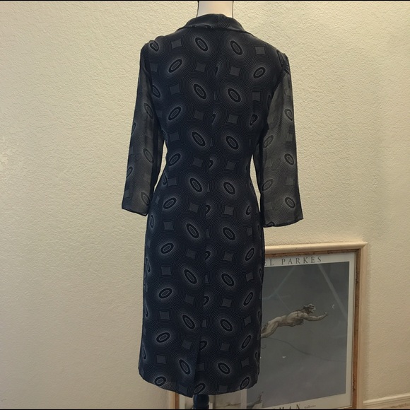 Women’s Oval Front Tie Dress Size 16 - Picture 4 of 6