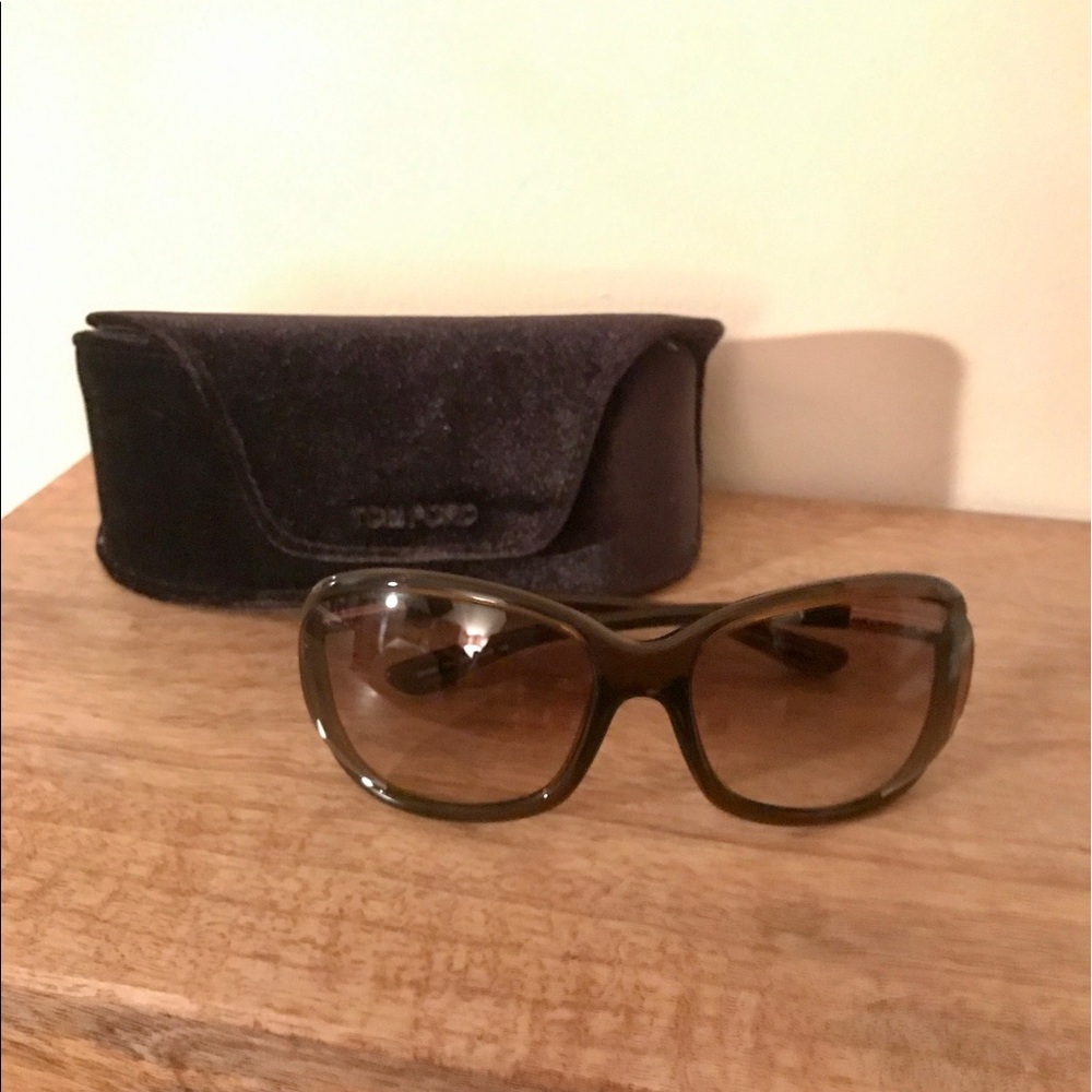 Tom Ford Jennifer Soft Square Sunglasses