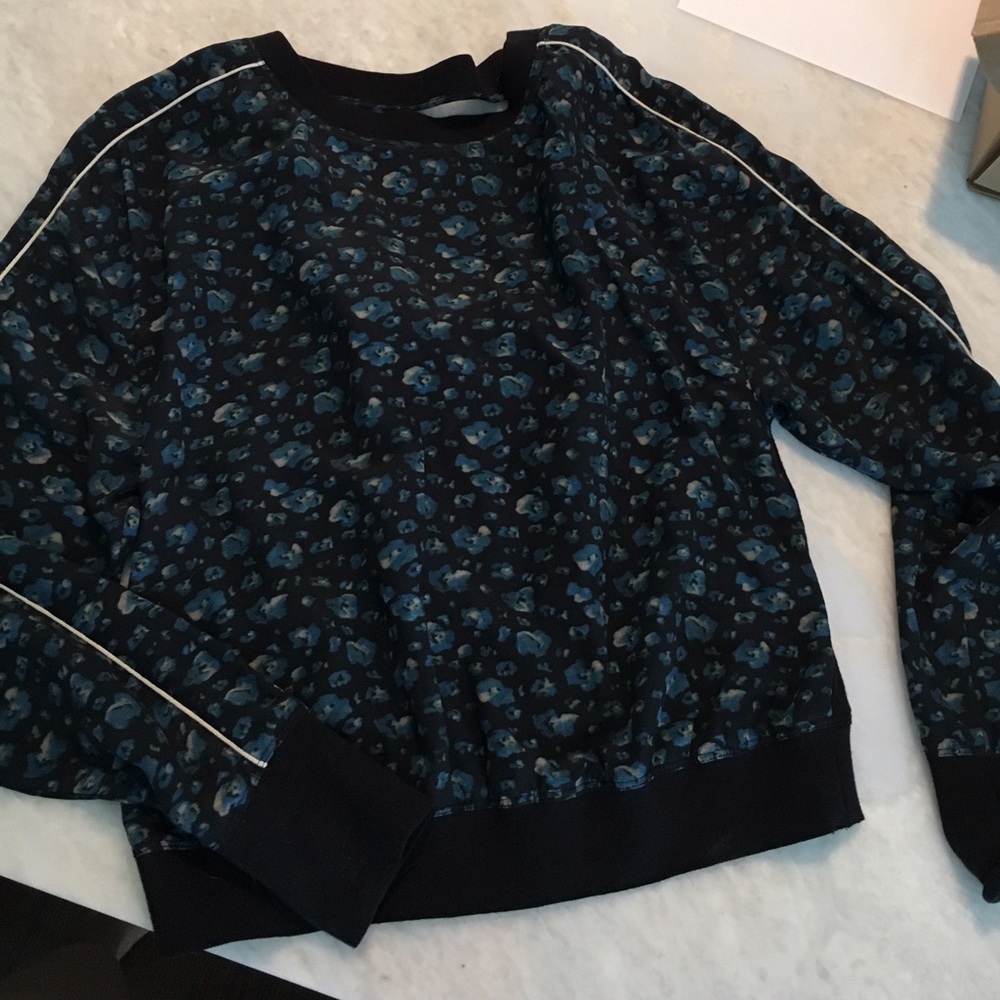 Pam & Gela silk sweatshirt