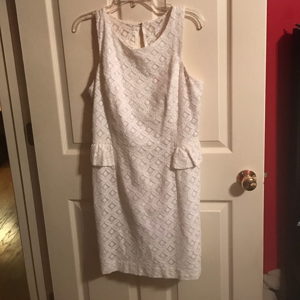 White Lilly Pulitzer dress