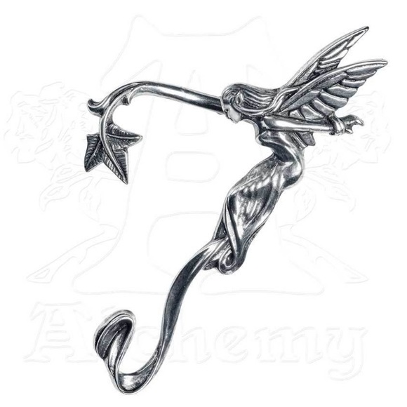 Alchemy Magic Whispering Fairy Ear Wrap Earring - Picture 5 of 6