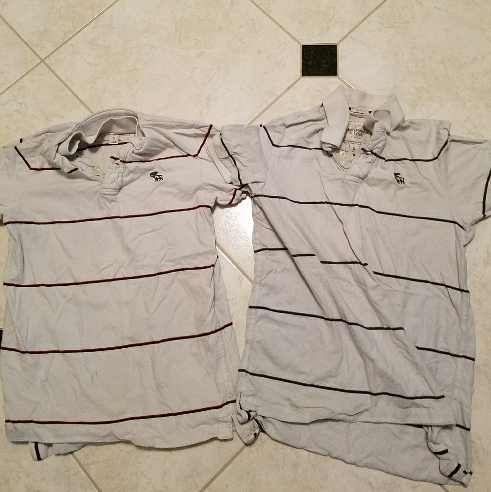 Two Abercombie Polos