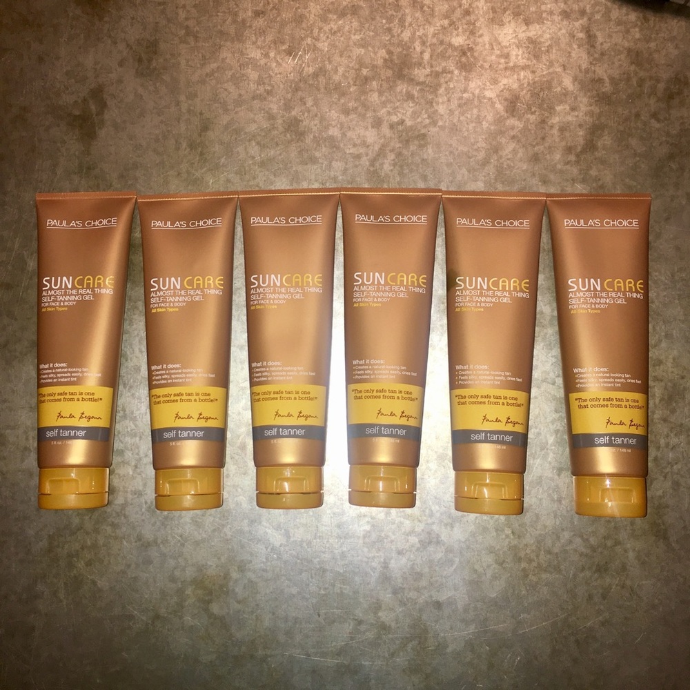 LOT OF 6 Paula's Choice self tanner