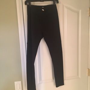 BDG black motor leggings