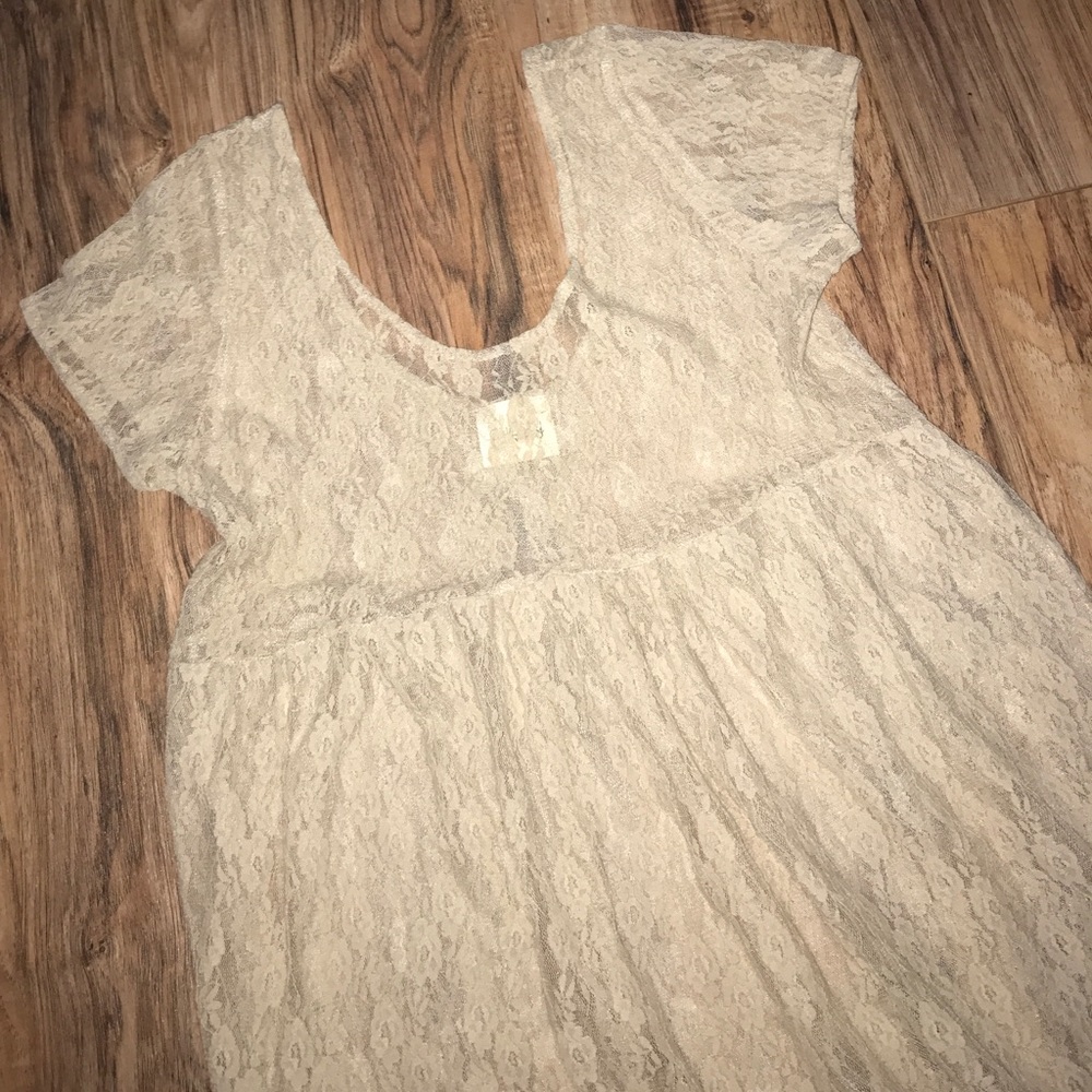 Aubrey 3+1 lace babydoll dress