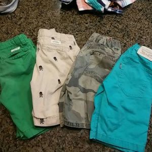 4 pairs boys shorts