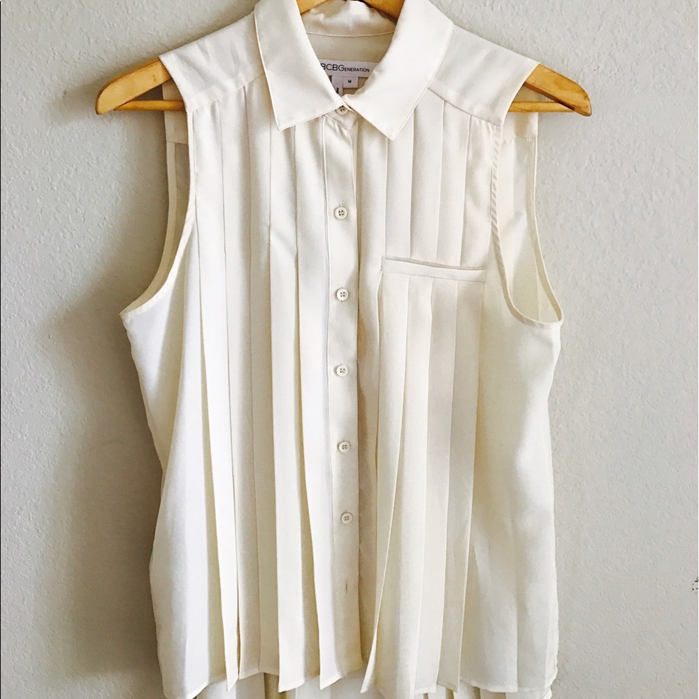 Bcbgeneration Pleated Blouse