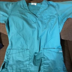 Teal Butter Soft Scrub set