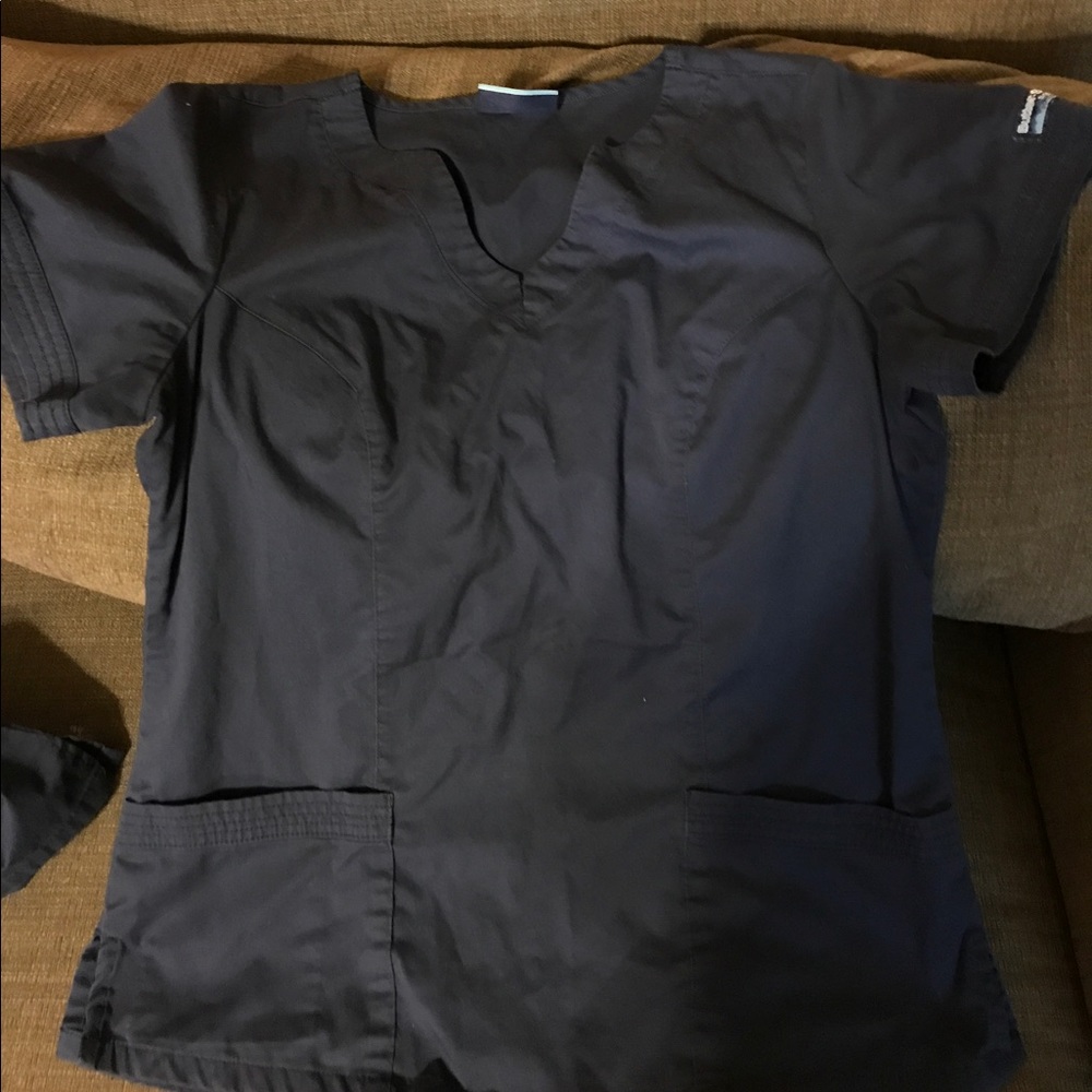 Navy Blue scrub set