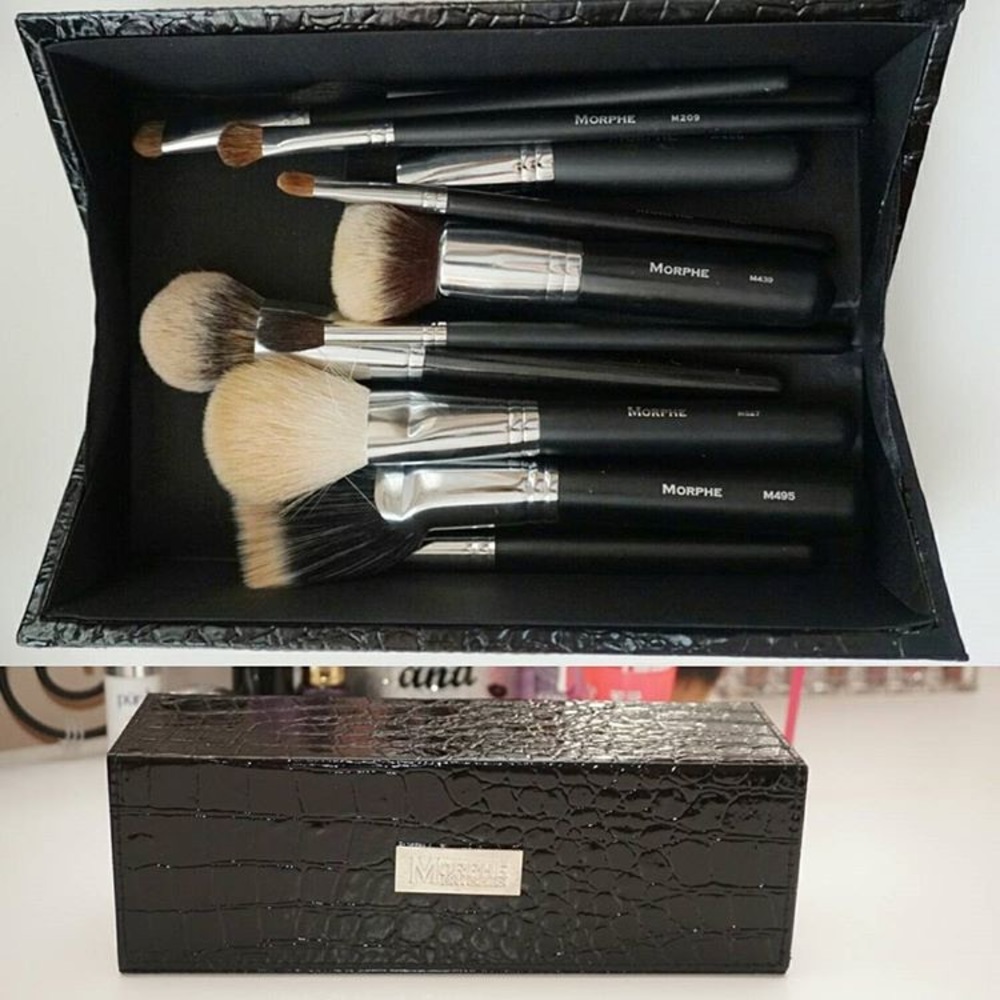 ⭐️HARD TO GET⭐️ Morphe Snakeskin Brush Case