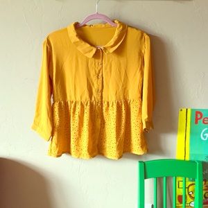 MUSTARD BLOUSE